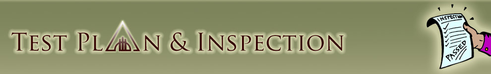 Test Plan & Inspection Test Plan & Inspection