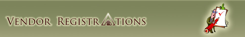 Vendor Registrations Vendor Registrations